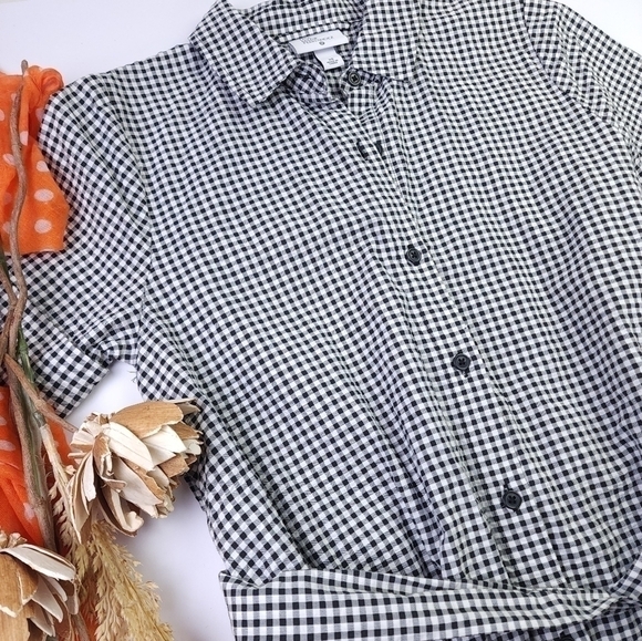 New Lisa Marie Fernandez Black White Seersucker Belted Button Down Maxi Dress XS - Picture 15 of 15